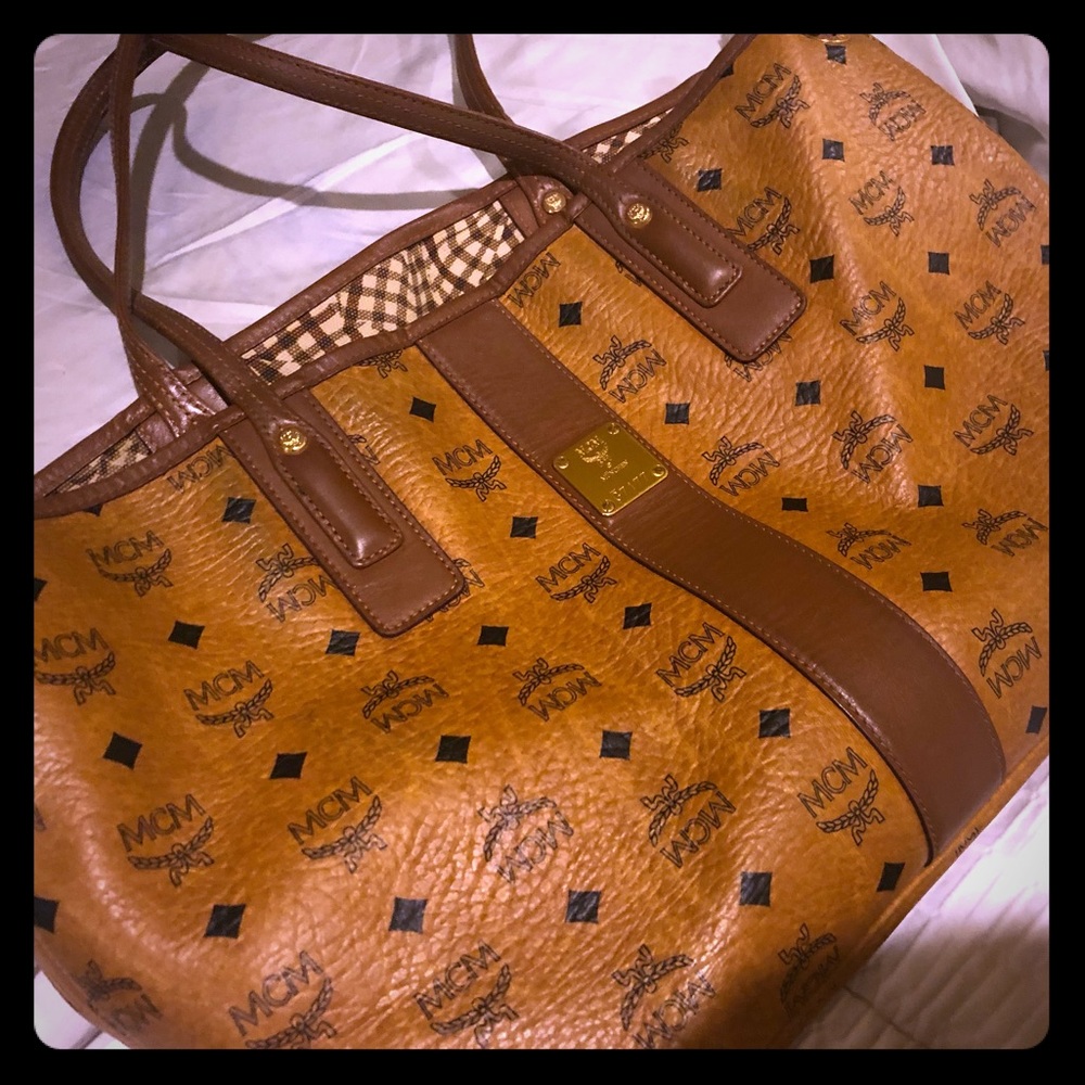MCM large tote